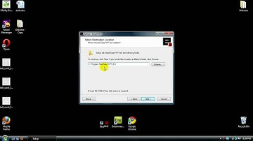 How to install EasyPHP in your computer