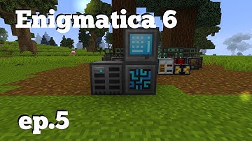 Enigmatica 6 - 5 - Refined Storage Already! 👍