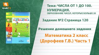 Страница 120 Задание №2 - ГДЗ по математике 2 класс (Дорофеев Г.В.) Часть 1