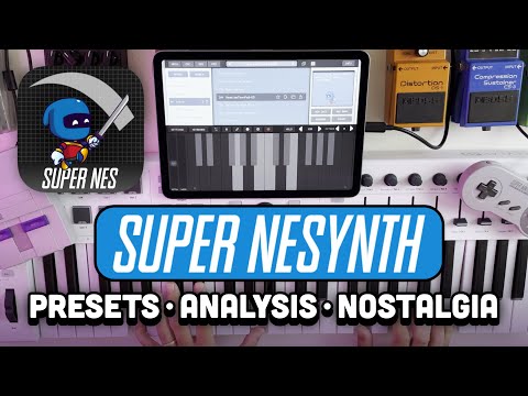 SNESynth by AudioKit Pro | Presets Demo & 16-Bit Nostalgia