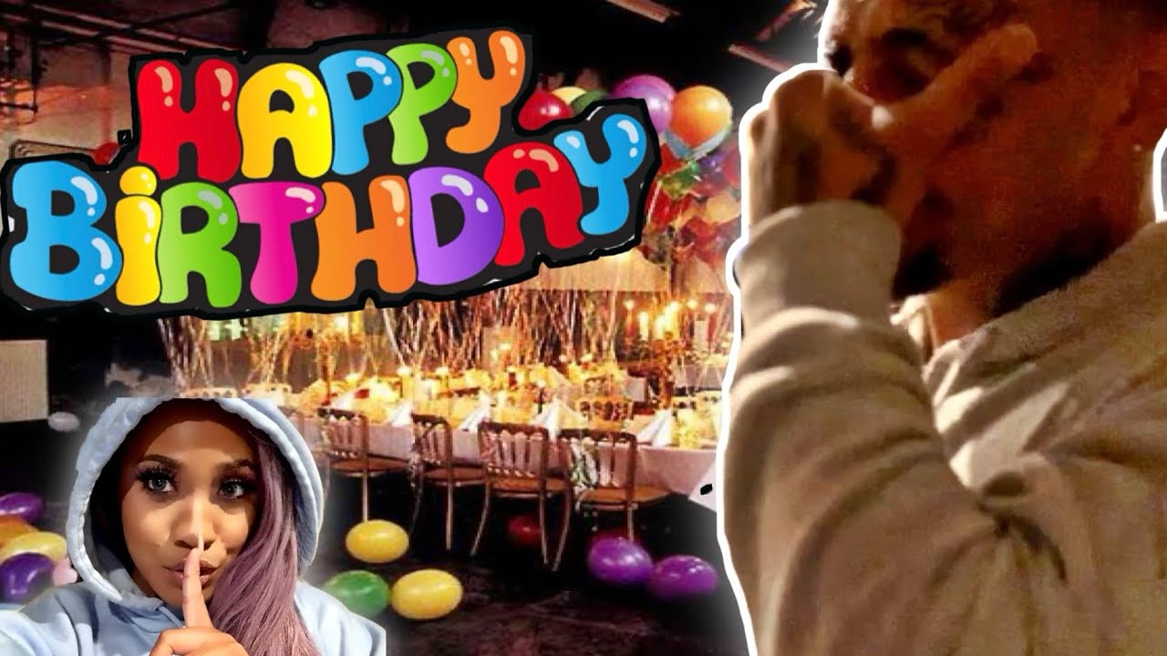 I SURPRISED MY BOYFRIEND FOR HIS BIRTHDAY!! ** EMOTIONAL **