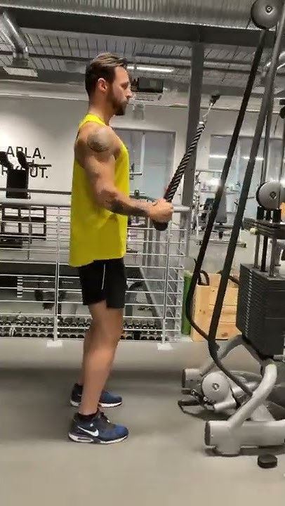 How to Do Tricep Pushdown with Proper Form - YouTube