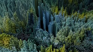 Create an Abstract Landscape Wallpaper in Blender screenshot 1