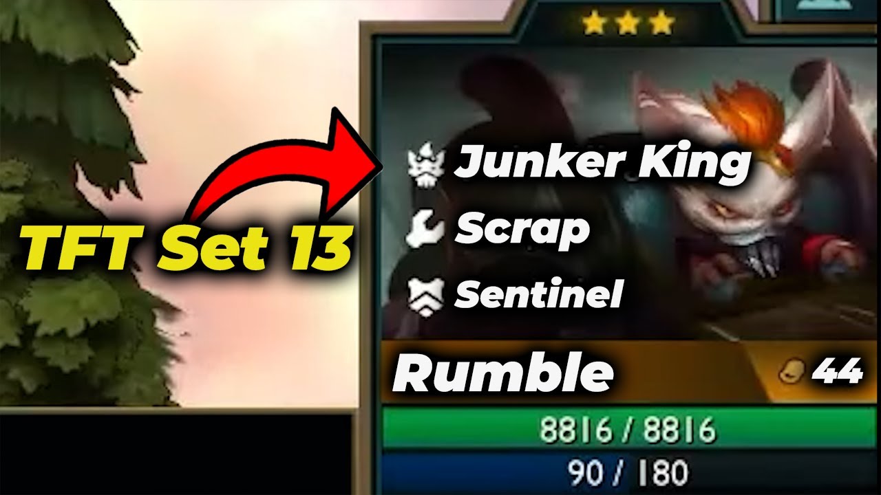 TFT Set 13: New 3 ⭐⭐⭐Rumble Showdown! - YouTube