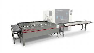 Leadermac moulder with Outfeed Return Conveyor Model MR