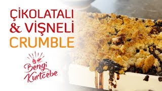 Vişneli Crumble Nasıl Yapılır? I Üstü Kıtır Altı Akışkan Çikolatalı Tatlı