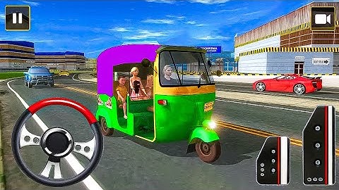 City Tuk-Tuk Driver Simulator - Offroad Auto Rickshaw Game - 2021 Android Gameplay