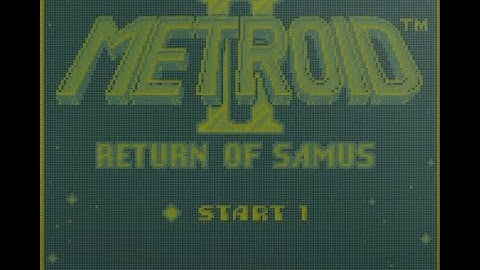 20 Mins Of...Metroid II - Return of Samus Intro (US/Game Boy)