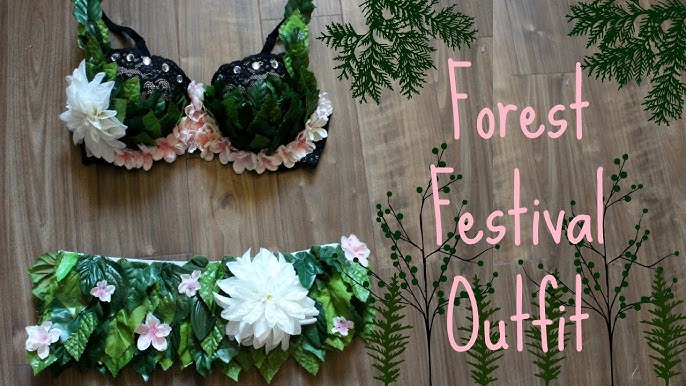 DIY Light Up Festival Bra - Simple Step by Step Guide to Cover a