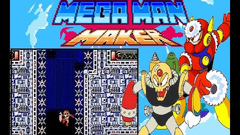 Mega Man Maker - Spark Man Revisit/Metal Man and Quick Man Doc Robot Stage Remake (Mega Man 3)