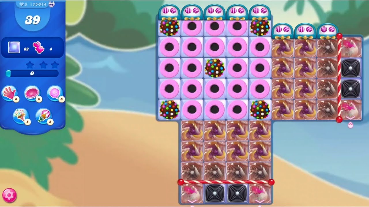 Candy crush saga level 15014
