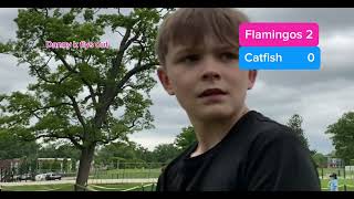 Opening Day Matchup Between Flamingos Vs Catfish