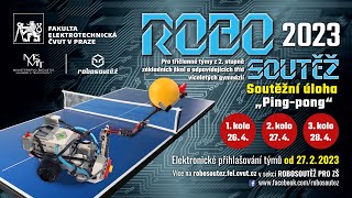 Robosoutěž 2023 pro základní školy - 2. kolo (čtvrtek)