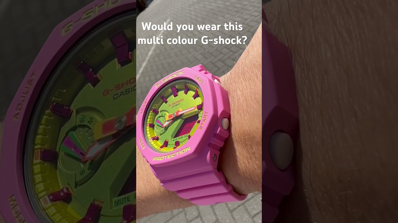 時計 Casio G-SHOCK GMA-S2100BS-4AJF Unboxing The Casio G-Shock GMA-S2100BS-4A - YouTube