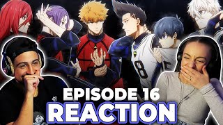 This match is about to be CRAZY! SOCCER PLAYER REACTS TO BLUE LOCK! | Episode 16 REACTION!