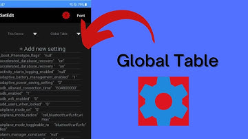 SETEDIT How To Unlock secure/global table in setedit App Need Permission Using Ladb NO ROOT