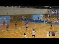 7日 ハンドボール女子 福島市国体記念体育館 Cコート 佼成女子vs玉野光南 3回戦 2