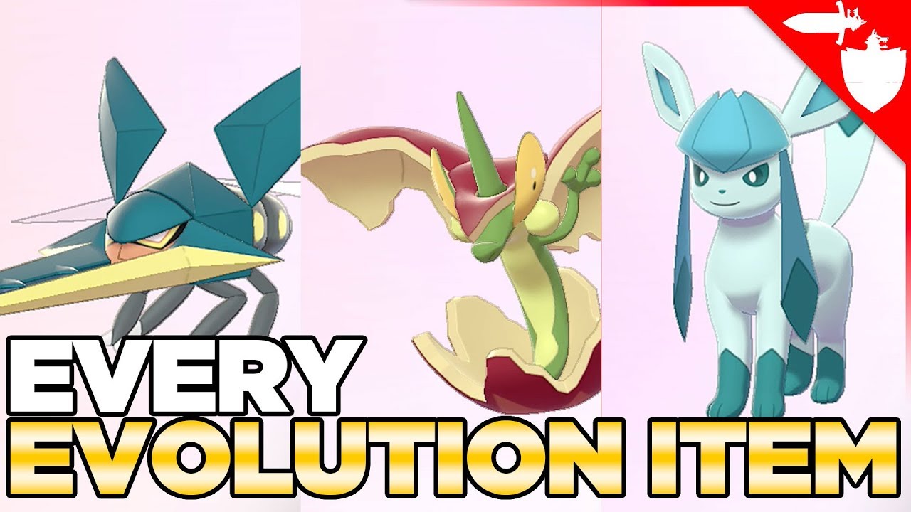 How To Get Every Evolution Stone Item In Pokemon Sword And Shield Youtube - how to get water stone in pokemon universe roblox