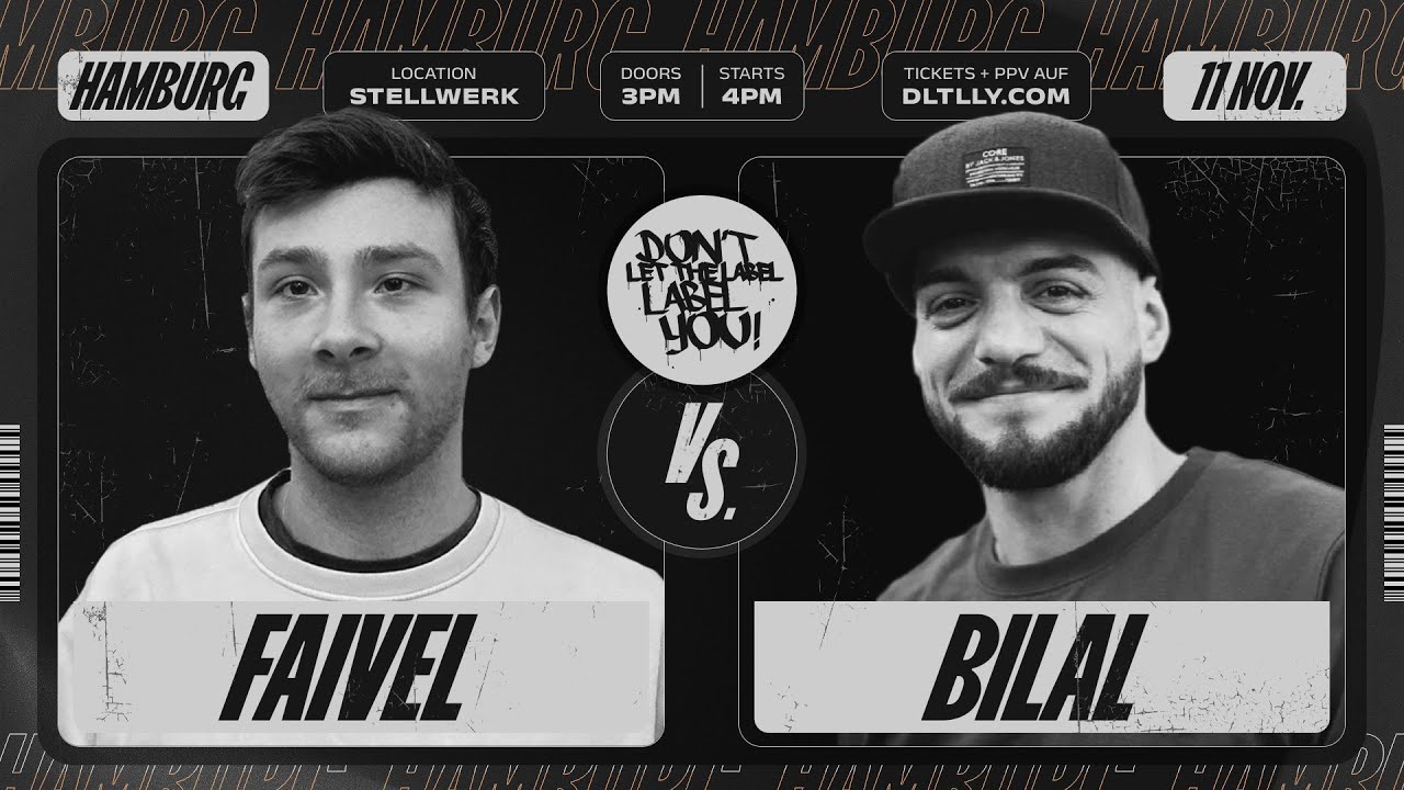 Faisel Rapper Faivel vs Bilal ⎪ Rap Battle @ Hamburg ⎪ DLTLLY - YouTube