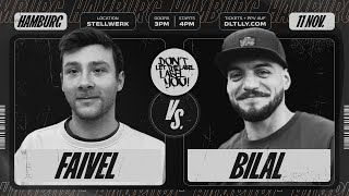 Faivel vs Bilal ⎪ Rap Battle @ Hamburg ⎪ DLTLLY