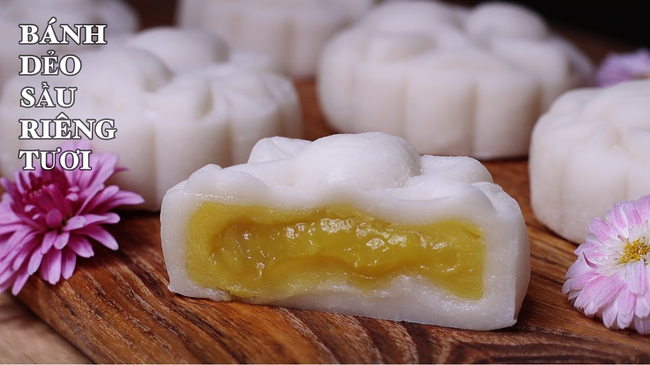 Bánh Dẻo Sầu Riêng Tươi - Đặc Biệt - Đơn Giản - Bánh Dẻo Mềm Thơm Thật Thơm