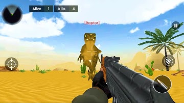 Dino Hunter 3D Dinosaur Hunting Games - Android Gameplay #2