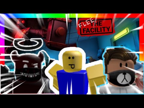 Roblox Flee The Facility Gameplay With 2 Huge Toxic Noobs Youtube - fuja dos infectados the roblox plague 2 invidious