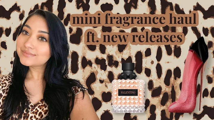 mini fragrance haul!!! | ft. NEW valentino coral f...