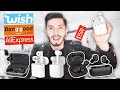 COMPRÉ TODOS LOS AIRPODS DE WISH.... SON UNA ESTAFA!