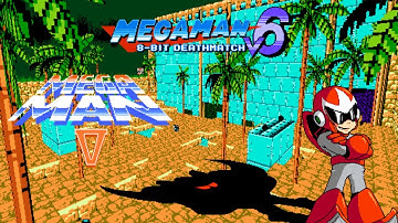 Mega Man 8-Bit Deathmatch - Part 5 (Mega Man 5) Chapter 5 - Proto Man Appears! A Dark Forboding...