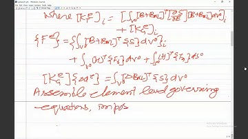FEM by Prof. B.P. Patel || Advance:  Lecture 31
