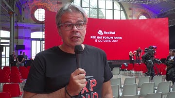 Red Hat Forum Paris 2019 : interview of Hervé Lemaitre, Red Hat