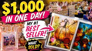 Craft Fair Vlog: What Sold, What Didn't & The Product That Earned Me $1,000