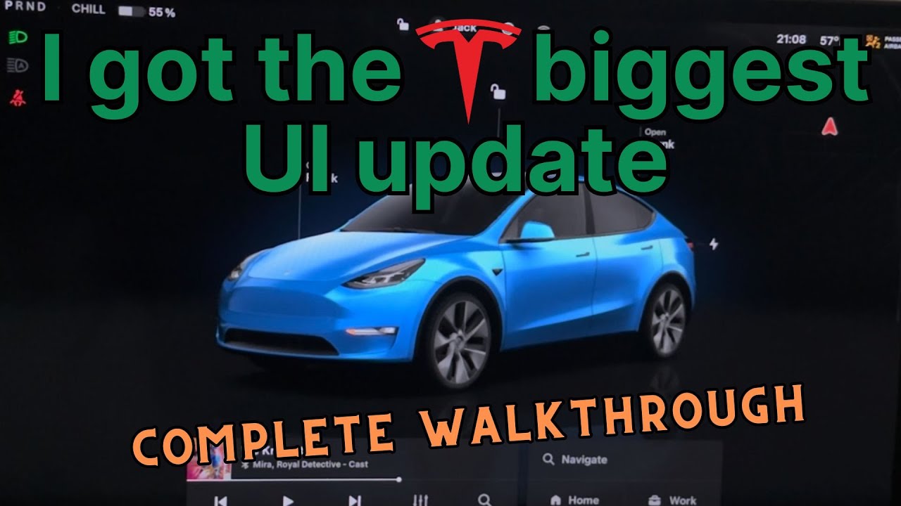 Tesla Ui Update I got the biggest Tesla UI update ! | 2024 Tesla spring software update ...