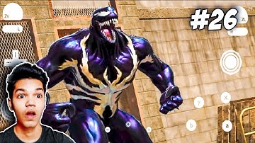 Spiderman Web of Shadows Vs Venom Android Gameplay | part 26 | TheHarshGahalot