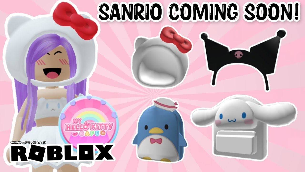 ????⚠️SANRIO ACCESSORIES AND GAME COMING SOON TO ROBLOX || ROBLOX ...