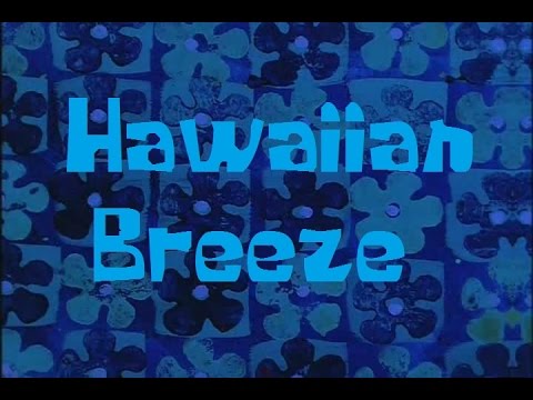 SpongeBob Production Music Hawaiian Breeze 
