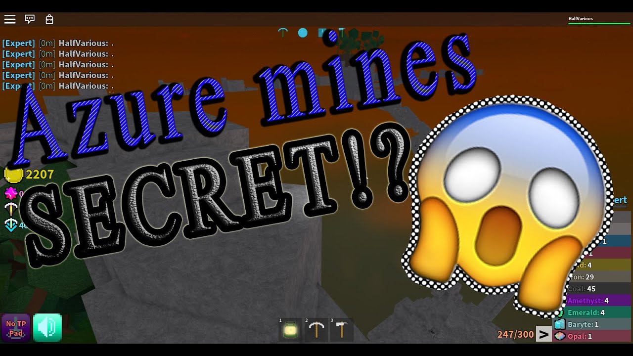 Secret Code For Azure Mines 07 2021 - roblox azure mines ambrosia