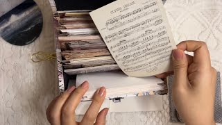 🤎브라운 컬러로 빈티지 다꾸하기/빈티지다꾸/다꾸/vintage journal/asmr