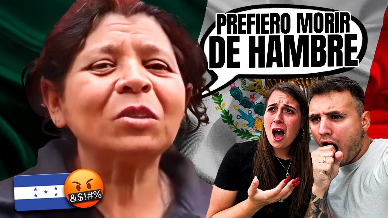 LA COMIDA MEXICANA ES UNA PORQUERÍA 🤬🇲🇽 MIGRANTES HONDUREÑOS MENOSPRECIAN a MÉXICO 😱 *increíble*