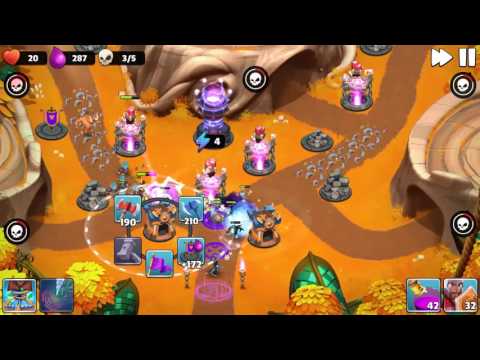 Castle Creeps TD - Chapter 15 Level 58-Rain of Spears 3 Stars