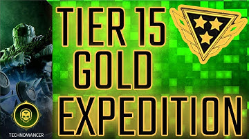 OUTRIDERS - TECHNOMANCER SOLO TIER 15 GOLD EXPEDITION [BUILD AND GAMEPLAY]