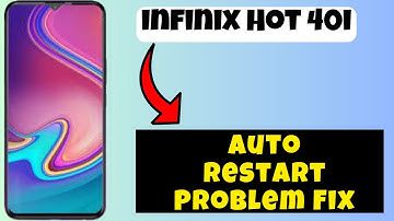 Auto Restart Problem Fix infinix Hot 40i || How to solve auto restart problem || Auto restart option