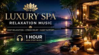 1 Hour Luxury Spa Music | Deep Relaxation, Meditation & Sleep | Velvet Echoes