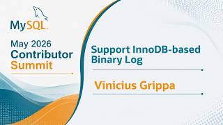 Support InnoDB-based binary log (transactional binlog stored within InnoDB)