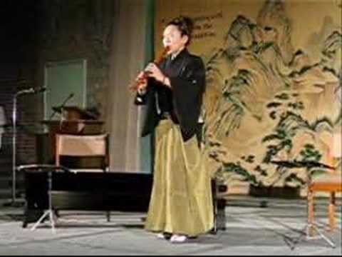 Acclaimed Shakuhachi (Japanese end-blown flute) performer Tomoe Kaneko performed at Wittenberg University in April 2005. I was able to record part of the formal and informal performances. Enjoy,...