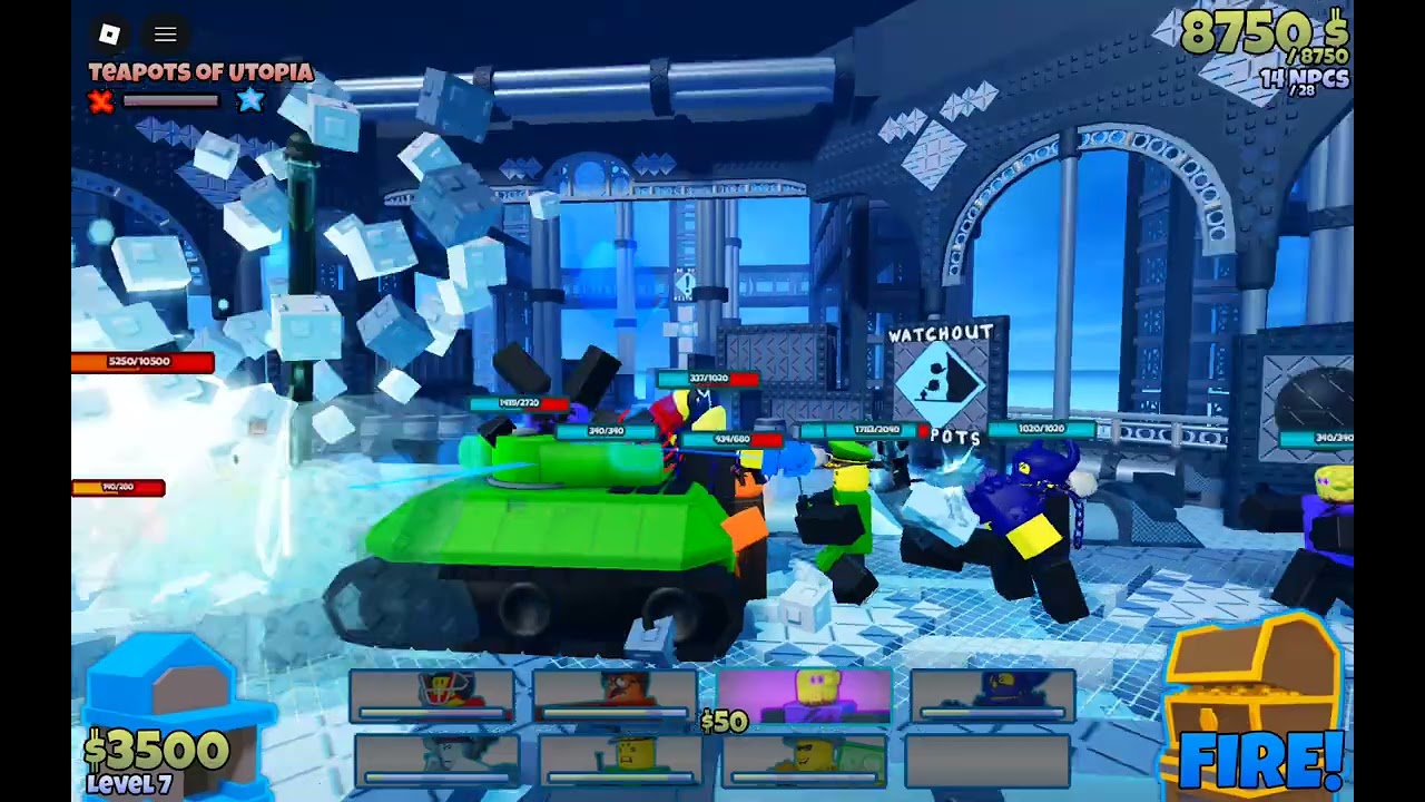 Cesus but only the 7 battle brick (golden hammer must be yellow, giv me golden hammer