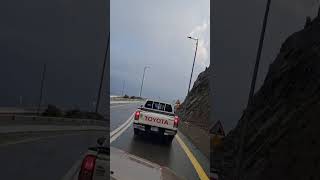 Rainbow with rain #abha #asir #SaudiArabia #AbhaSaudi #NRILife #TravelVlogHindi #IndianInSaudi