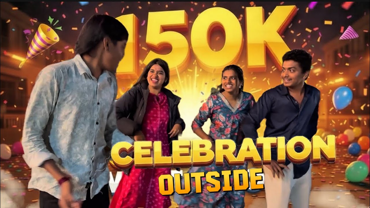 😩 150k Outside celebration went wrong | #thej2k2 #vlogs 