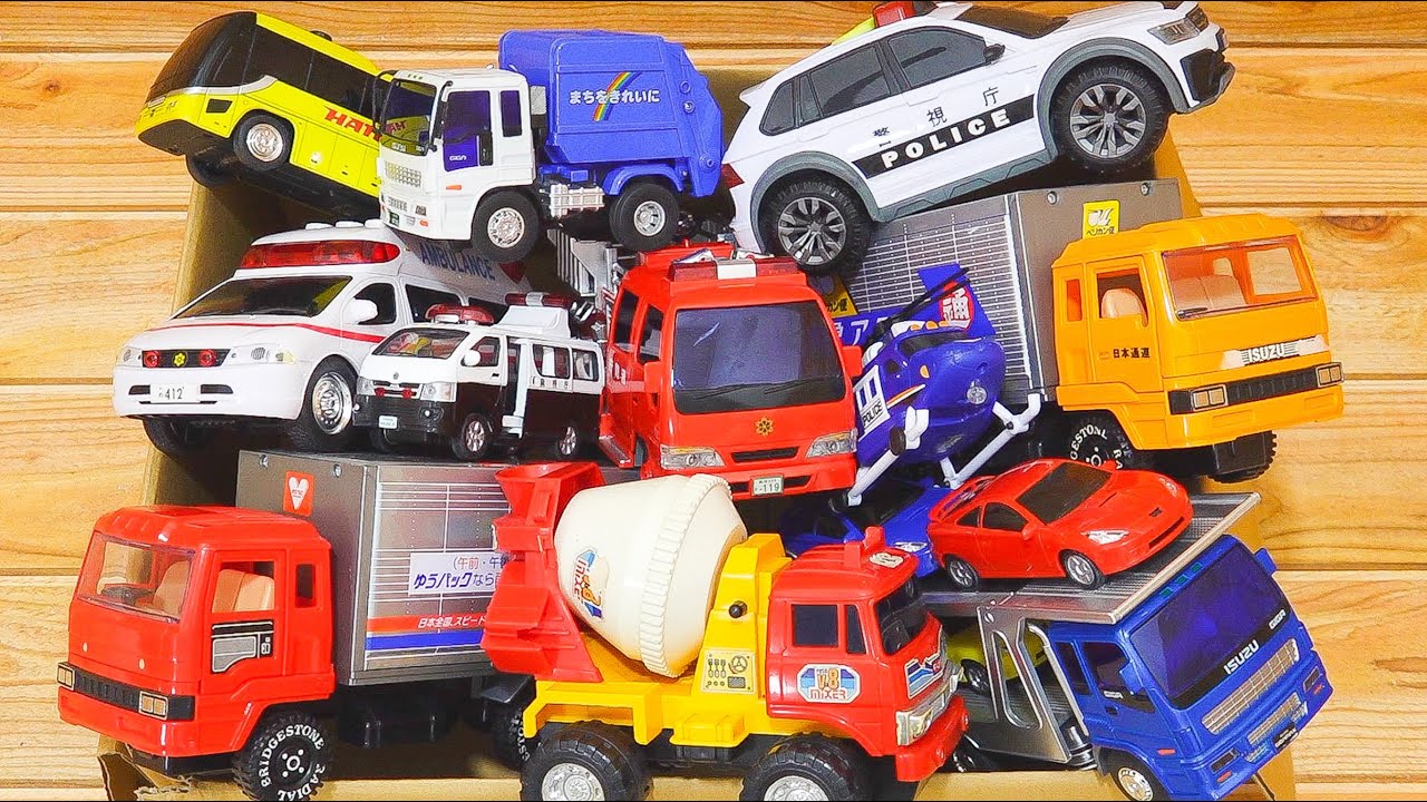 We have collected a box full of working miniature cars ☆ We will check ...